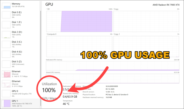 100% gpu usage what it is and how to fix it