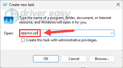 use windows task manager to launch program uninstall