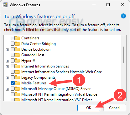 enable media features to fix ps remote play not working