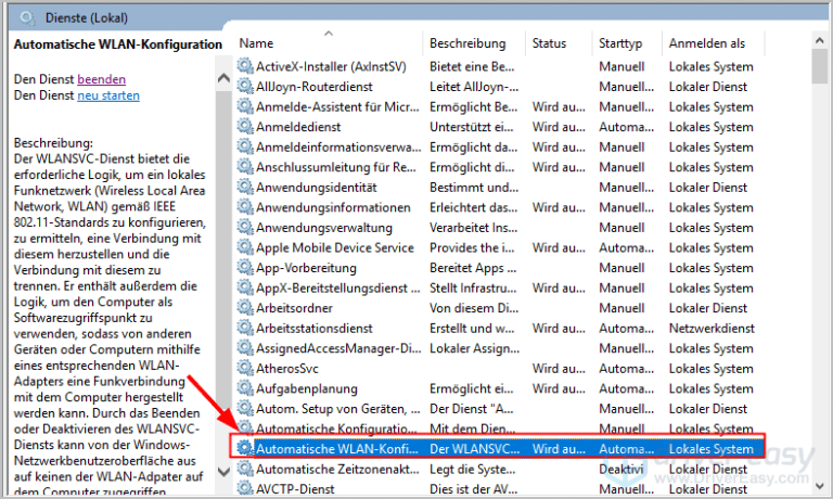 Der Dienst Für Die Automatische Wlan Konfiguration Wurde Erfolgreich Beendet [GELÖST] WLAN-Verbindung bricht ständig ab | Windows 10/11 (2025