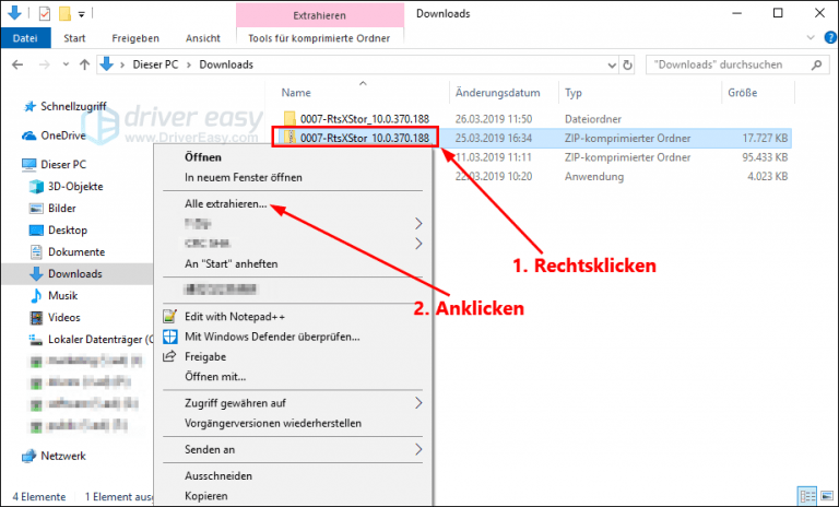 windows 10 usb treiber neu installieren