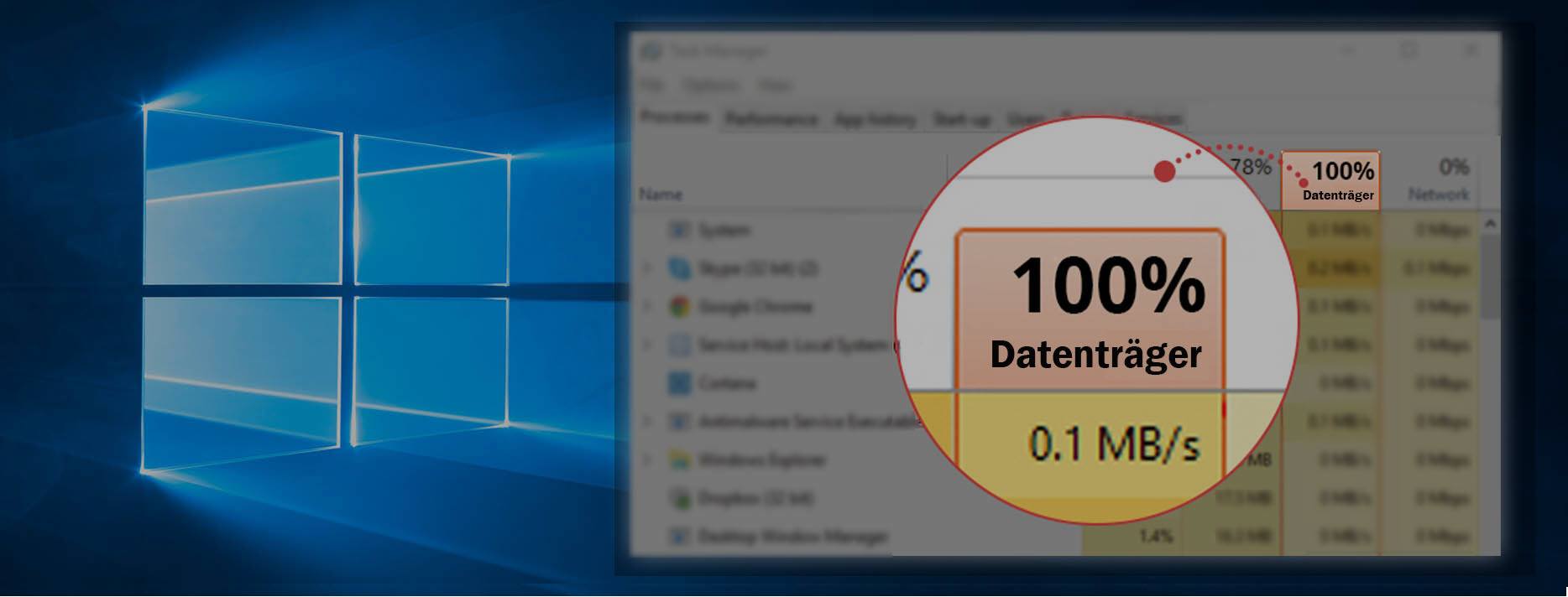 Windows 10 Datentragerauslastung 100 10 Losungen Driver Easy