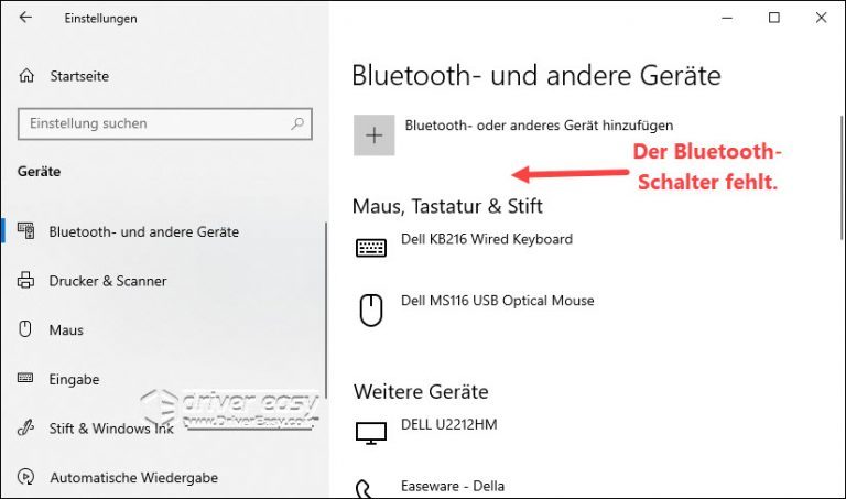 Windows 10 Bluetooth aktivieren fehlt [GELÖST] - Driver Easy German