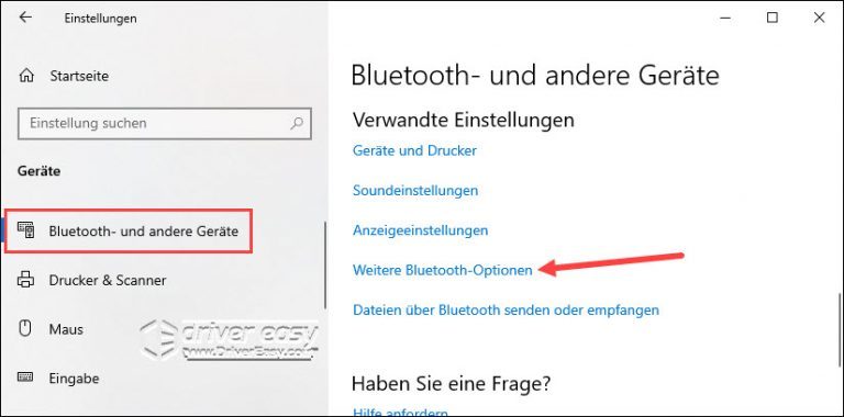 Windows 10 Bluetooth Aktivieren Fehlt [GELÖST] - Driver Easy German