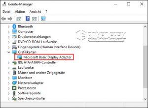 Grafikkarte wird als Microsoft Basic Display Adapter angezeigt - Driver ...