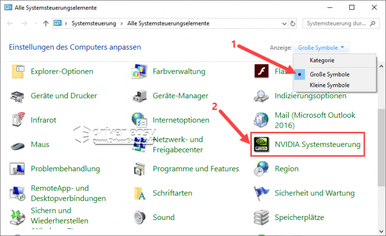 NVIDIA Systemsteuerung wird nicht gefunden [Lösung] - Driver Easy German