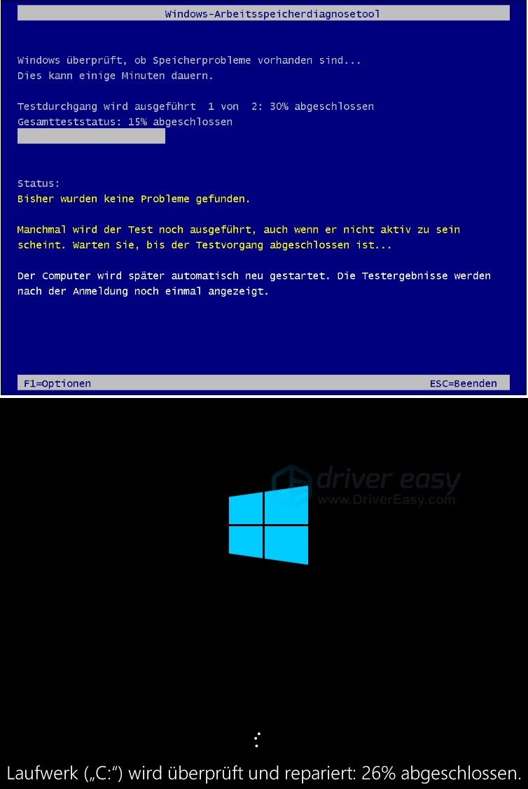 [GELÖST] PC hängt sich auf und reagiert nicht mehr Windows 11/10/7 Driver Easy German