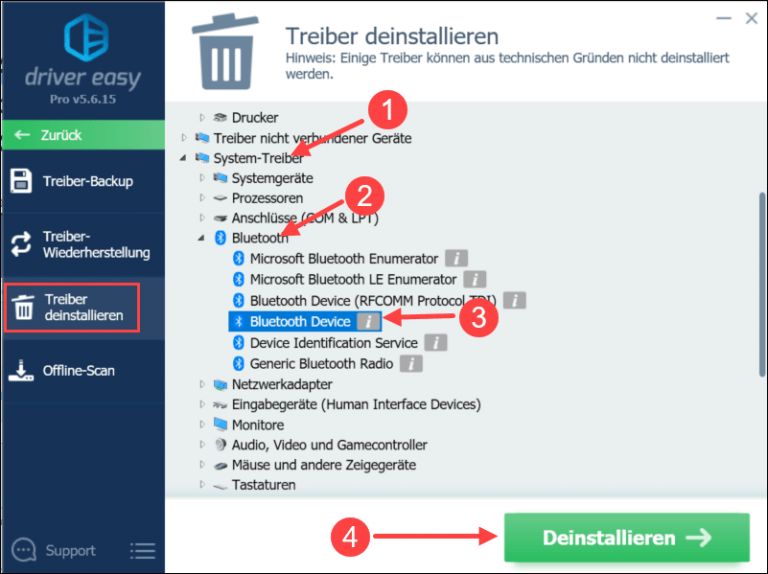 [GELÖST] Bluetooth-Verbindung bricht immer ab (PC, Windows) - Driver