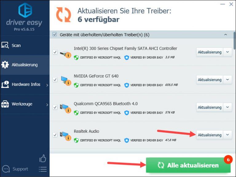 Audio-Treiber Neu Installieren | Windows 11, 10, 7 & 8.1 - Driver Easy ...