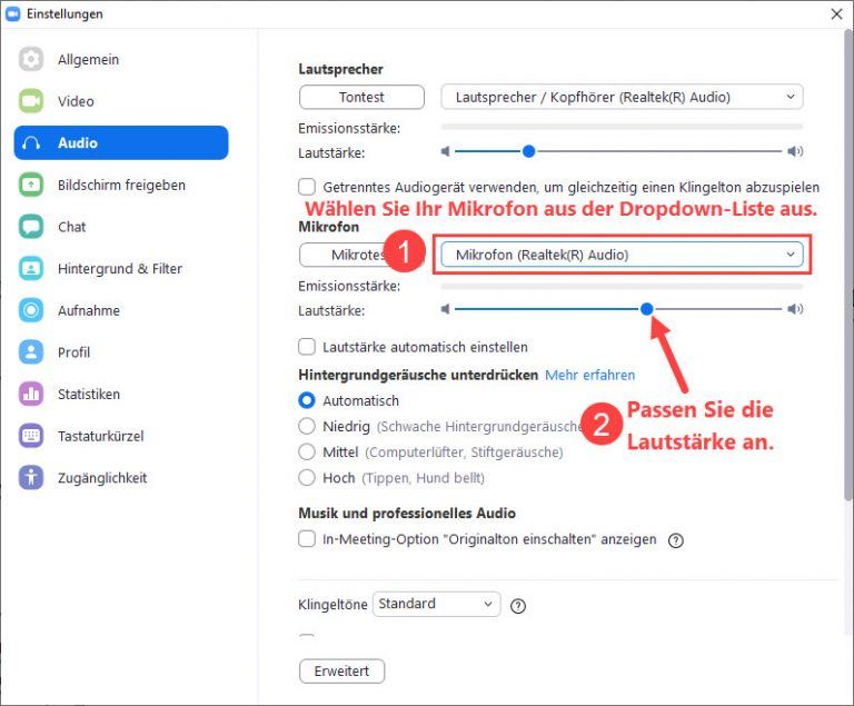 [GELÖST] Zoom Mikrofon funktioniert nicht Windows 10/11 (2023