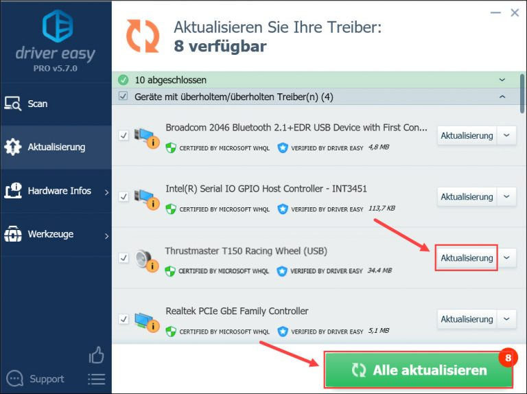 Treiber Download | Treiber Aktualisieren | Windows 11 - Driver Easy German