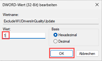 Automatische Treiberupdates von Windows deaktivieren