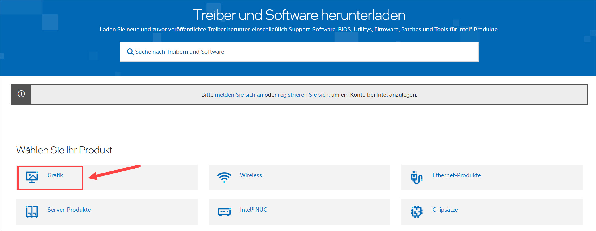 Intel Arc Treiber manuell aktualisieren 