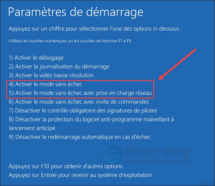 Mode Sans chec Dans Windows 10 Comment Entrer Et Sortir Driver mode-sans-chec-dans-windows-10-comment-entrer-et-sortir-driver