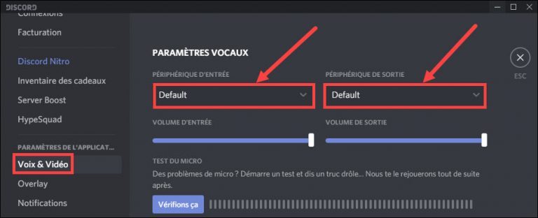 Comment Faire Fonctionner Mon Micro Sur Discord