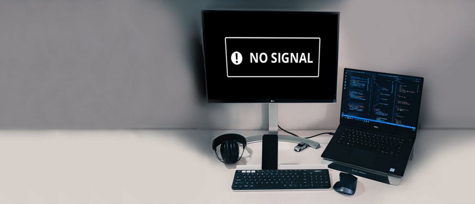 no displayport signal from your device