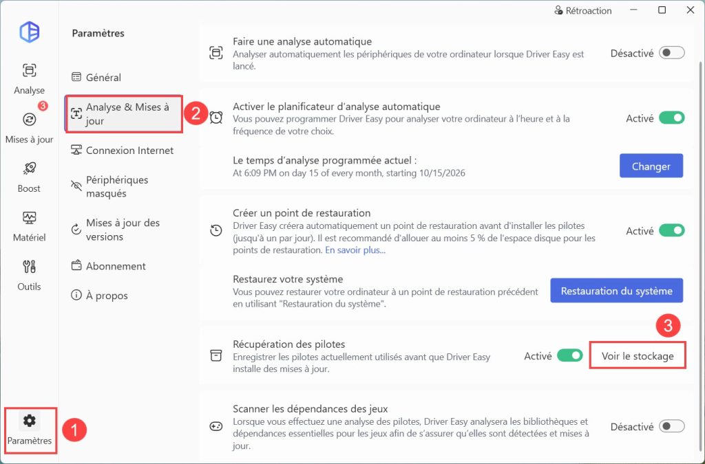 driver easy driver recovery tool 7